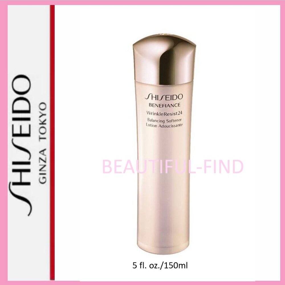 Shiseido Benefiance WrinkleResist24 Balancing Softener New 5 oz.